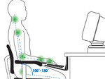 Как правильно сидеть за компьютером